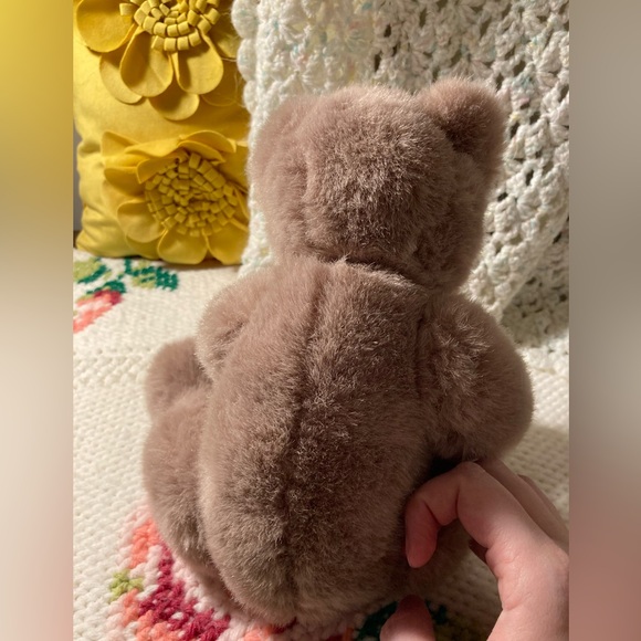 Vintage Jointed Plush Teddy Bear - Eclectic Cottagecore - Picture 11 of 16